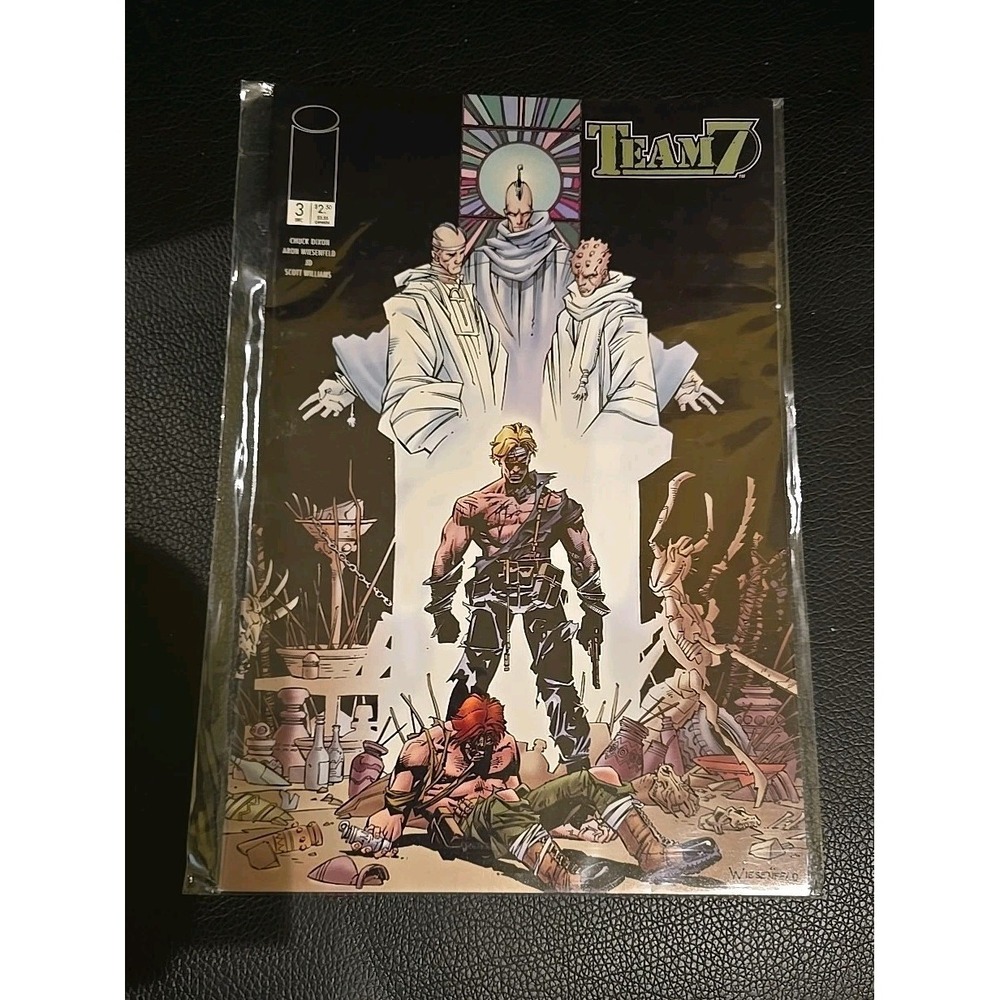 Image Comics Team 7 Comic Book Issue‎ 3 Multi-Color Chuck Dixon Aron Wiesenfeld